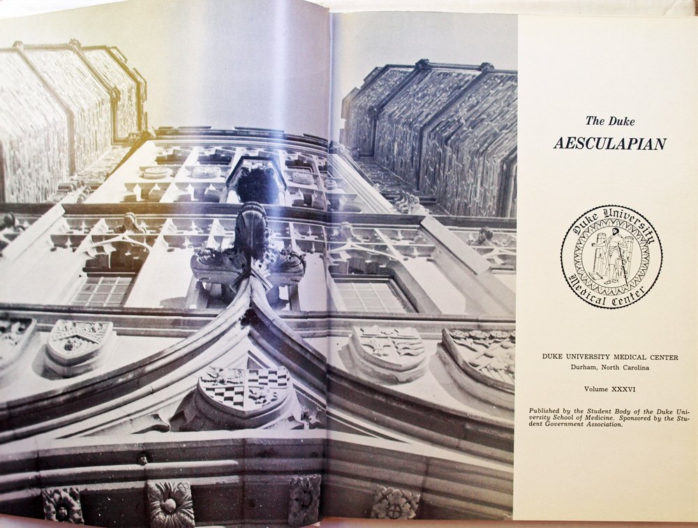 The Duke Aesculapian Yearbook 1966 : Duke University School of ... The Duke Aesculapian Yearbook 1966 : Duke University School of ...