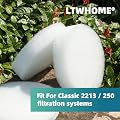 LTWHOME Fine Filter Media Pads Suitable for Eheim Classic 2213/250 2616135