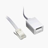 Electronics : 5m BT Telephone/Phone Extension Cable UK Male-Female