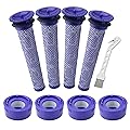 Lemige 4 Pre-Filters and 4 Post-Filters Replacement 