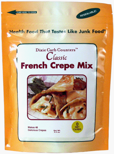 Dixie Carb Counters French Crepe Mix - Zero Net Carb by Crepes