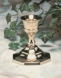 Biedermann & Sons Candlestick Holders, Set of 6, Brass Finish