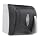 Georgia-Pacific Vista 54338 Black Hygienic Push Paddle Roll Paper Towel Dispenser, 12.75" Width x 14.25" Height x 10.5" Depth