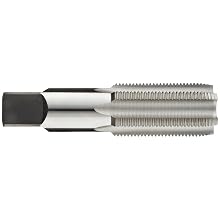 Union Butterfield 1505(UNC)/1505(UNS) High-Speed Steel Hand Tap, 8-Pitch, Uncoated (Bright) Finish, Round Shank with Square End