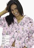 Toast and Jammies Lone Wolf Flannel Pajamas for Women