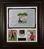 Autographed Woods Picture - - & Framed - Collage Display