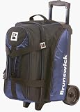 Brunswick Flash Navy/Black 2 Ball Roller Bowling Bag