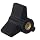 Davies Thermoset Three Arm Knob, Flute Rim, Threaded Hole, 1/4-20 Thread Size X 3/8" Thread Length, 1-1/2" Diameter (Pack of 5)