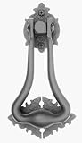 Review Acorn Mfg.  / WMZBG - Acorn Warwick Round Design Iron Door Knocker - Black Hand Forged Iron