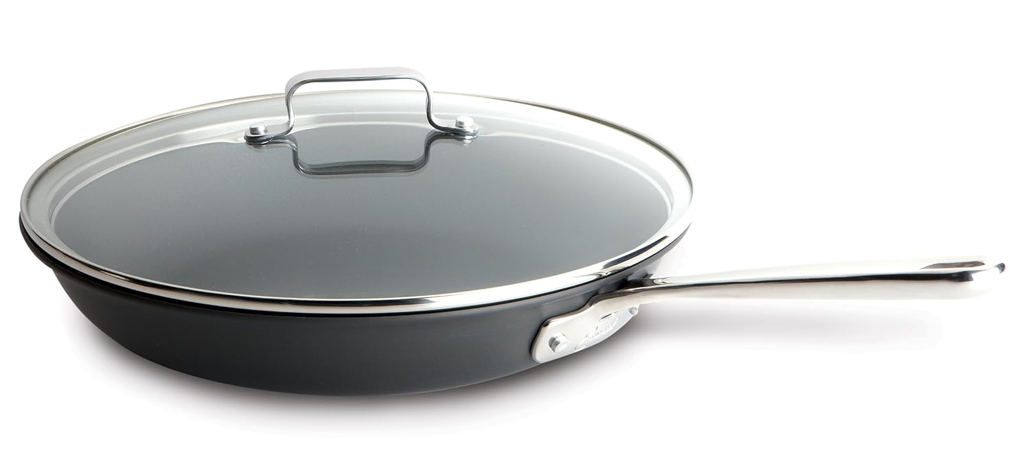 Emeril by All Clad E9209964 Hard Anodized Nonstick 12 Inch Fry Pan with