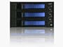 EXTERNAL 3-BAY 3.5 HDD HOTSWAP ENCLOSURE - BLUE