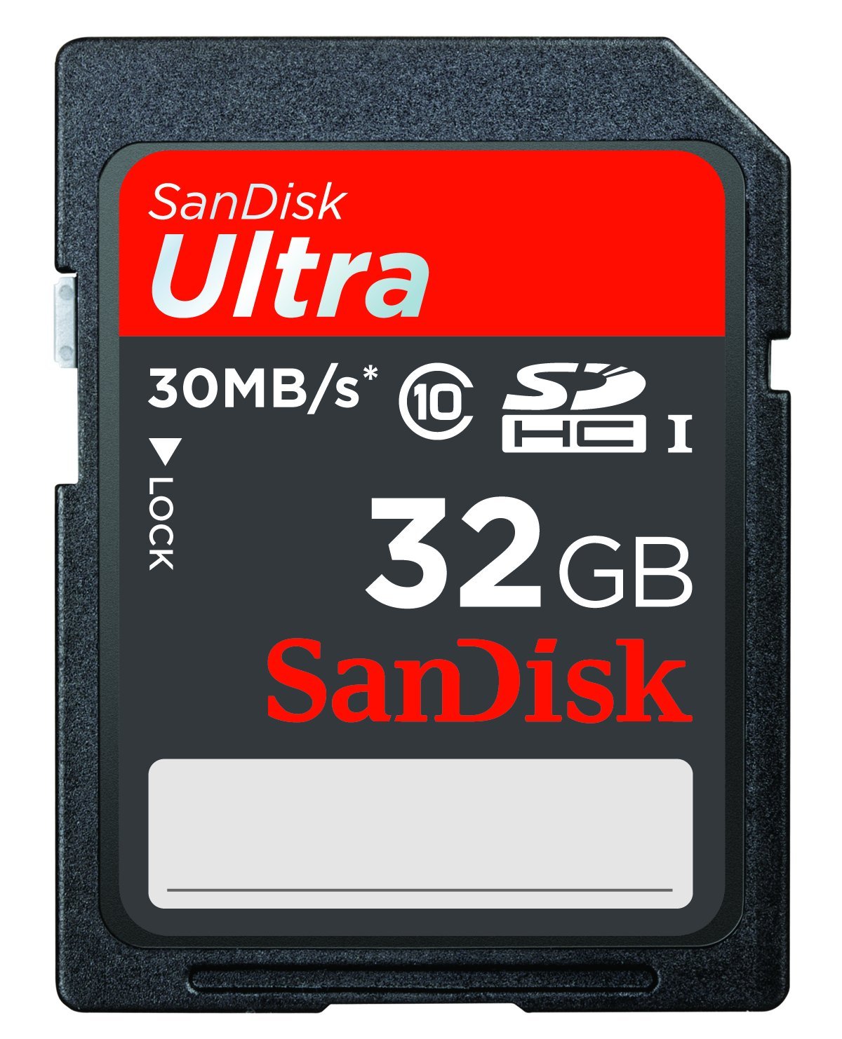 SanDisk Ultra 32 GB SDHC Class 10 UHS-1 Flash Memory Card 30MB/s SDSDU-032G-U46 $26.15