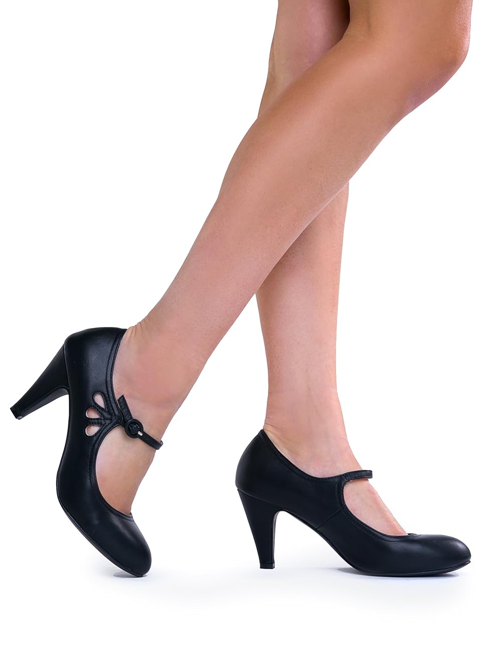 Kitten Heels Mary Jane Pumps By Zooshoo Adorable Vintage Shoes Unique