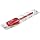 Bel-Art Scienceware 369022002 Polystyrene 2oz Capacity Sterileware Scoops, Red (Case of 100)