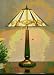 Legacy Lighting 1100TL-18T Mohave Tiffany Style Table Lamp- Burnished Walnut