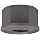 Carbon Steel Hex Nut, Black Oxide Finish, Grade 8, Right Hand Threads, Class 2B 3/8"-16 Threads, 11/16" Height, Made in US