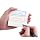 Avery Removable Label Pad, 1 x 3 Inches, Assorted Borders, 120 Labels (22014)