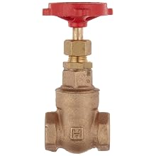 Milwaukee Valve 1140 Series Bronze Gate Valve, General Service, Class 150, Non-Rising Stem, NPT Female