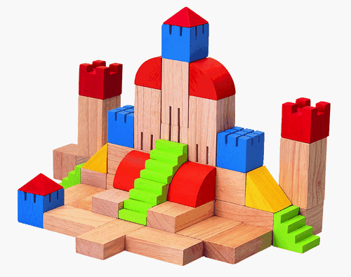 Childrens Toyshop  Toys : PLAN TOYS Creative Blocks