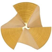 Magafor 4837 Series Cobalt Steel Single-End Countersink, TiN Coating, 3 Flutes, 90 Degrees, Round Shank
