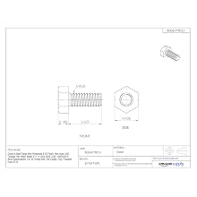 Grade 8 Steel Flange Bolt, Phosphate & Oil Finish, Hex Head, UNC Threads, Hex Head, Meets IFI-111 (2002)/SAE J429 (1999)/ASTM B633 Specifications, 1/4"-20 Thread Size, 5/8" Length, Fully Threaded, Pack Of 25
