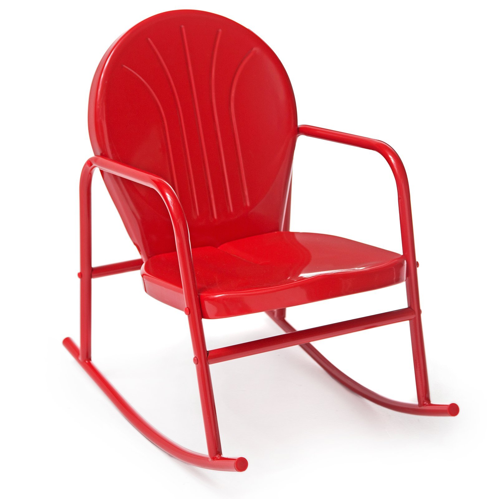 Coral Coast Vintage Retro Steel Single Rocker
