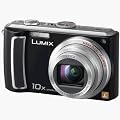 Panasonic Lumix DMC-TZ5K 9MP Digital Camera with 10x Wide Angle MEGA Optical Image Stabilized Zoom (Black)