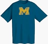 Michigan Wolverines NCAA Distressed T-Shirt