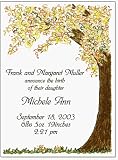  : Autumn Tree Party Invitation