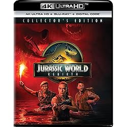 Jurassic World Rebirth (4K Ultra HD + Blu-ray + Digital) [4K Ultra HD]