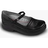 KLOGS Tampa Womens Clogs Shoes Leather Mary Jane Black