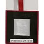 4" Chalk Board Picture Frame Ornament 37085