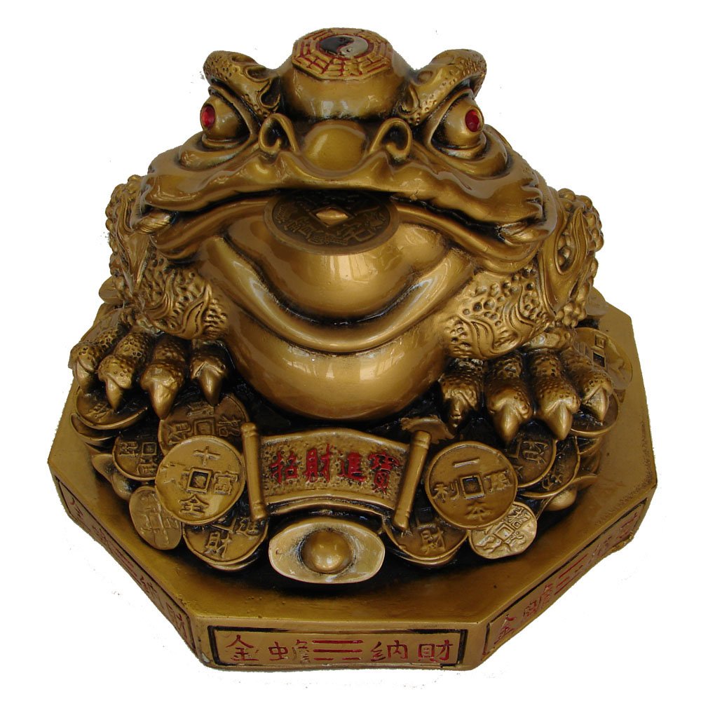 Feng Shui Money Frog Three Legged to Attract Wealth