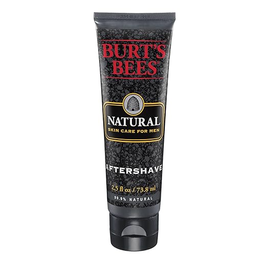 Burt's Bees Natural Skin Care for Men Aftershave, 2.5 Fluid Ounces (Pack of 3)
