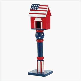 Patriotic Birdhouse by 