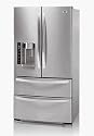 LG Panorama : LMX25981ST 24.7 cu. ft. French Door Refrigerator