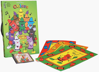 Childrens Toyshop  Toys : THE SING & READ COLOR COLLECTION