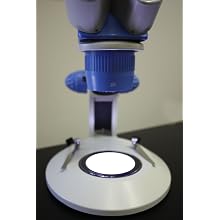 Ample Scientific SM-Plus-24 2X and 4X Objectives Dual Magnification Binocular Stereo Microscope, WF10X/20 mm Eyepiece