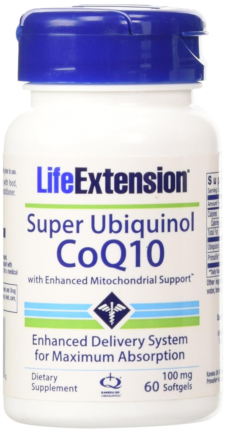 Купить Life Extension Super Ubiquinol Coq10 100 Mg, 60 Count в интернет