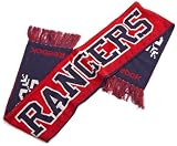 NHL Men's Game Day Team Scarf (New York Rangers, One Size Fits All), Red/navy
