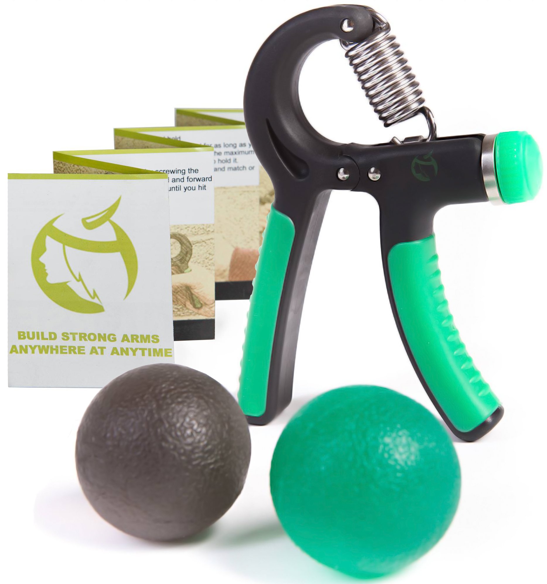 Hand Gripper Set - Grip Strengthener Exerciser With Adjustable Resistance 22 .. 25 71vY6q7TQML