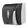 Georgia-Pacific Vista 54338 Black Hygienic Push Paddle Roll Paper Towel Dispenser, 12.75" Width x 14.25" Height x 10.5" Depth