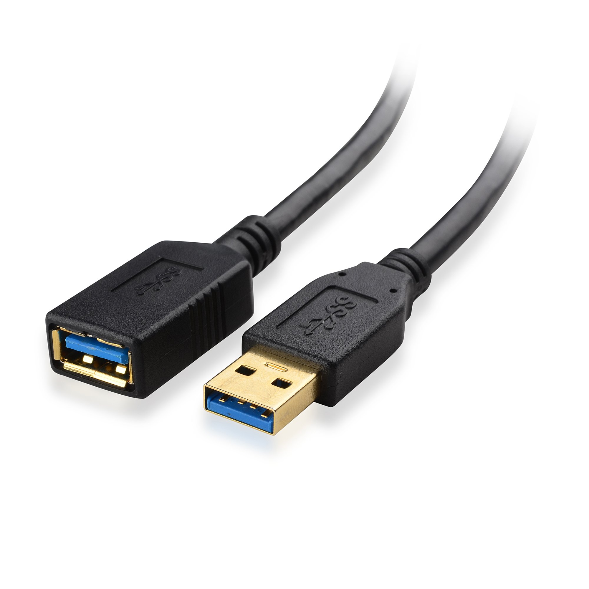 Cable Matters SuperSpeed USB Type Male to Female Extension Cable in Bla