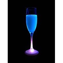 Fortune ProductsLG-6004 Lighted Champagne Real Glass, 2" Diameter x 10.3" Height, 10oz Capacity (Pack of 4)