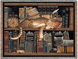 Remington the Well Read Throw - 70 x 54 Blanket/Throw