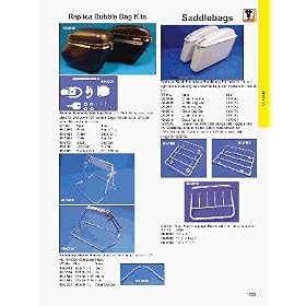 Left Saddlebag Bracket- Chrome