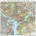 Street & Road Map of Washington, District Of Columbia DC - Printed poster size wall atlas of your ho