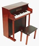 Schoenhut 25-Key Traditional Spinet- Mahogany/ Black