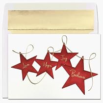 String Of Stars Holiday Cards