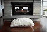 IMAGE OF Auskin CLS80MS-IY 32''- 80cm- Square Single Sided Floor Cushion- Ivory